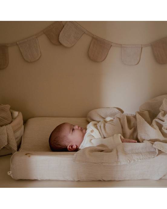 LITTLE DUTCH. Διακοσμητική γιρλάντα Pure Soft Beige