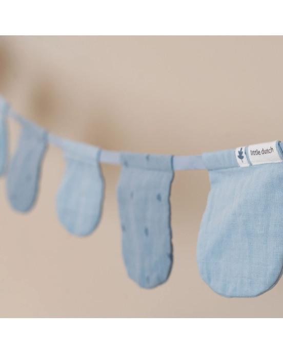 LITTLE DUTCH. Διακοσμητική γιρλάντα Pure Denim Blue