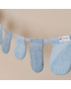 LITTLE DUTCH. Διακοσμητική γιρλάντα Pure Denim Blue