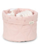 LITTLE DUTCH. Καλάθι αλλαξιέρας καπιτονέ μικρό Pure Blossom