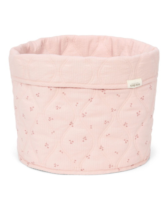 LITTLE DUTCH. Καλάθι αλλαξιέρας καπιτονέ μεγάλο Pure Blossom