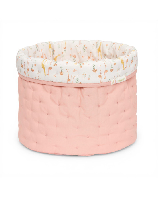 LITTLE DUTCH. Καλάθι αλλαξιέρας καπιτονέ μεσαίο Blooming Safari