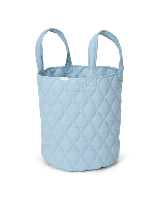 LITTLE DUTCH. Καλάθι αποθήκευσης μεγάλο Pure Denim Blue