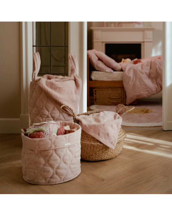 LITTLE DUTCH. Καλάθι αποθήκευσης μεγάλο Pure Blossom