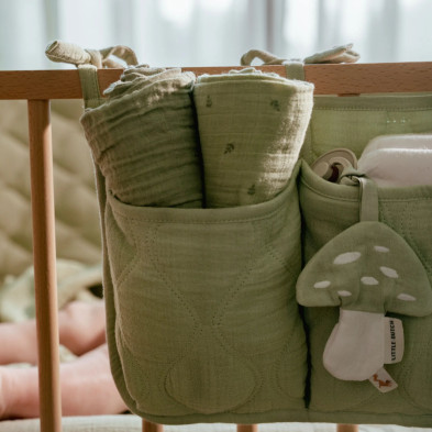 LITTLE DUTCH. Υφασμάτινες θήκες οργάνωσης καπιτονέ Pure Sage