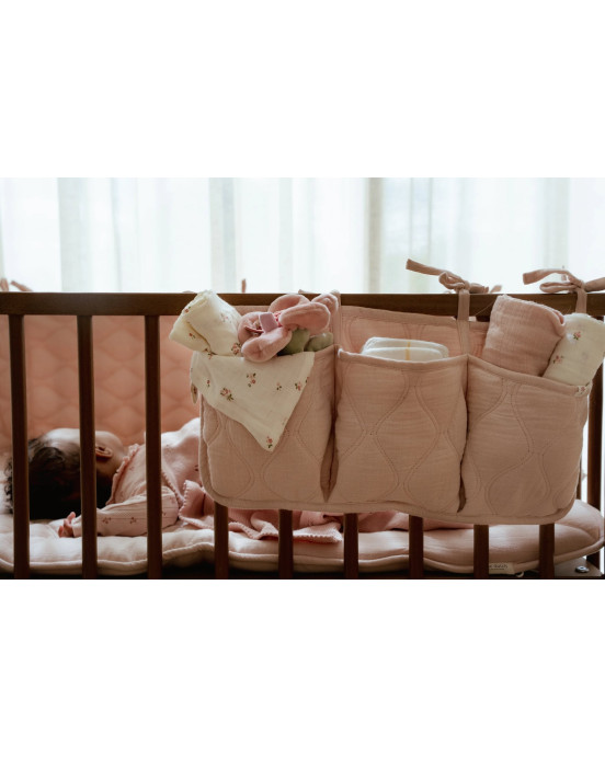 LITTLE DUTCH. Υφασμάτινες θήκες οργάνωσης καπιτονέ Pure Blossom