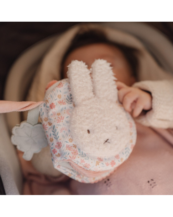 LITTLE DUTCH. Υφασμάτινο βιβλιαράκι δραστηριοτήτων μικρό Miffy - Lucky Blossom