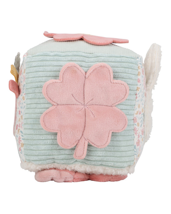 LITTLE DUTCH. Υφασμάτινος κύβος δραστηριοτήτων - Lucky Blossom GRS