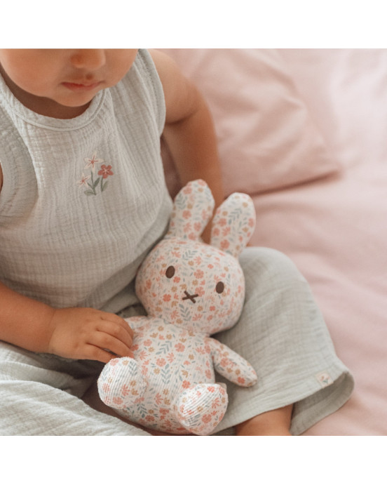 LITTLE DUTCH. Υφασμάτινο κουκλάκι Miffy Lucky Blossom all over 20εκ. GRS