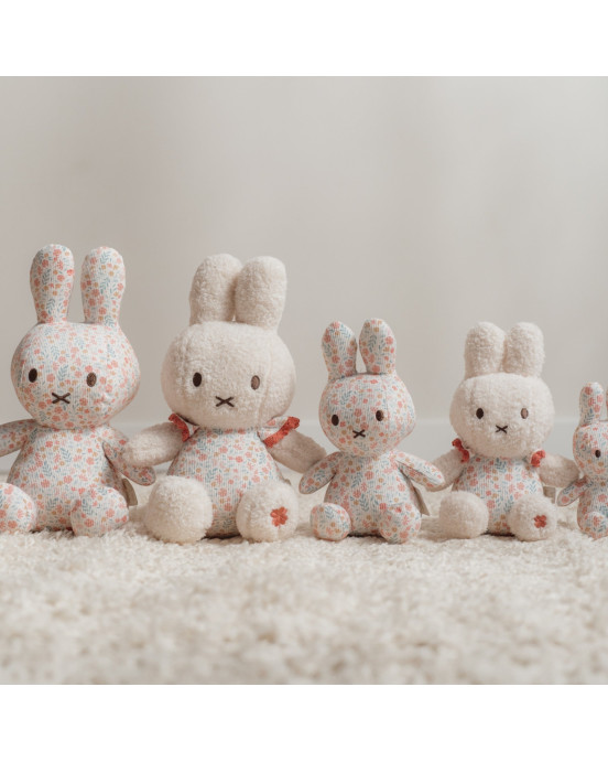 LITTLE DUTCH. Υφασμάτινο κουκλάκι Miffy Lucky Blossom all over 20εκ. GRS