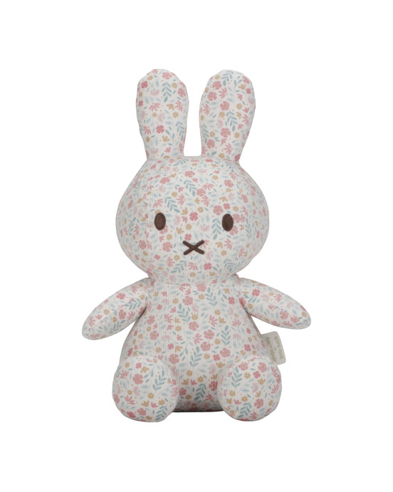 LITTLE DUTCH. Υφασμάτινο κουκλάκι Miffy Lucky Blossom all over 30εκ. GRS