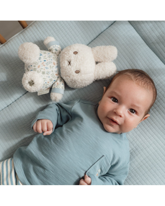 LITTLE DUTCH. Υφασμάτινο κουκλάκι Miffy - Lucky Leaves GRS 20εκ.