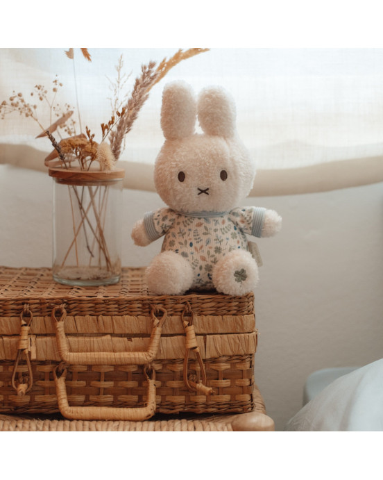 LITTLE DUTCH. Υφασμάτινο κουκλάκι Miffy - Lucky Leaves GRS 20εκ.