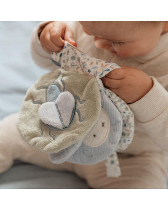 LITTLE DUTCH. Υφασμάτινο βιβλιαράκι δραστηριοτήτων μικρό Miffy - Lucky Leaves