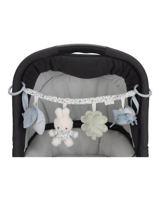 LITTLE DUTCH. Υφασμάτινη γιρλάντα για καρότσι Miffy - Lucky Leaves GRS