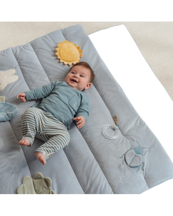 LITTLE DUTCH. Υφασμάτινο στρώμα δραστηριοτήτων Miffy - Lucky Leaves GRS