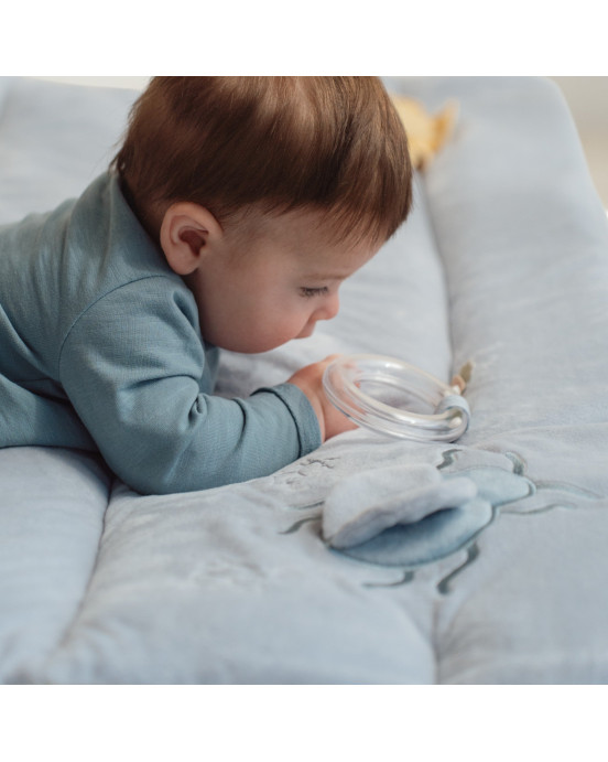 LITTLE DUTCH. Υφασμάτινο στρώμα δραστηριοτήτων Miffy - Lucky Leaves GRS