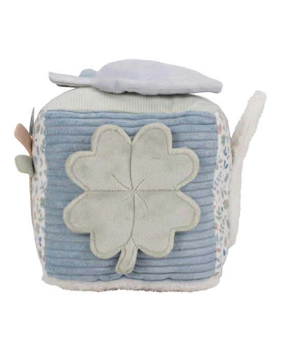 LITTLE DUTCH. Υφασμάτινος κύβος δραστηριοτήτων - Lucky Leaves GRS