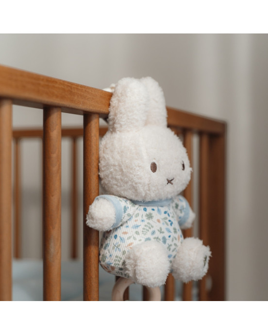 LITTLE DUTCH. Υφασμάτινο μουσικό κουκλάκι Miffy - Lucky Leaves GRS