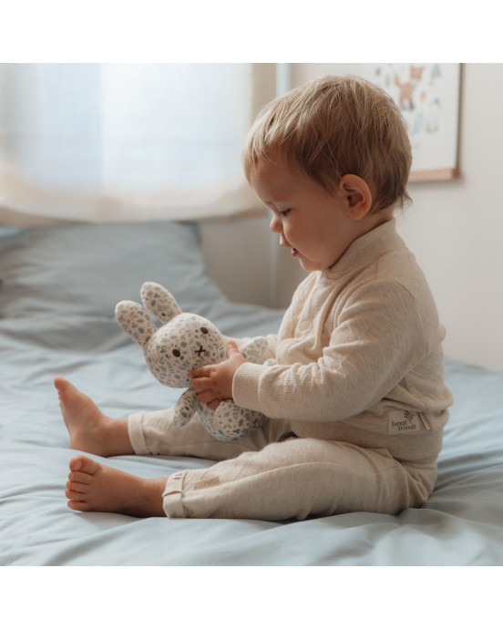 LITTLE DUTCH. Υφασμάτινο κουκλάκι Miffy Lucky Leaves all over 20εκ. GRS