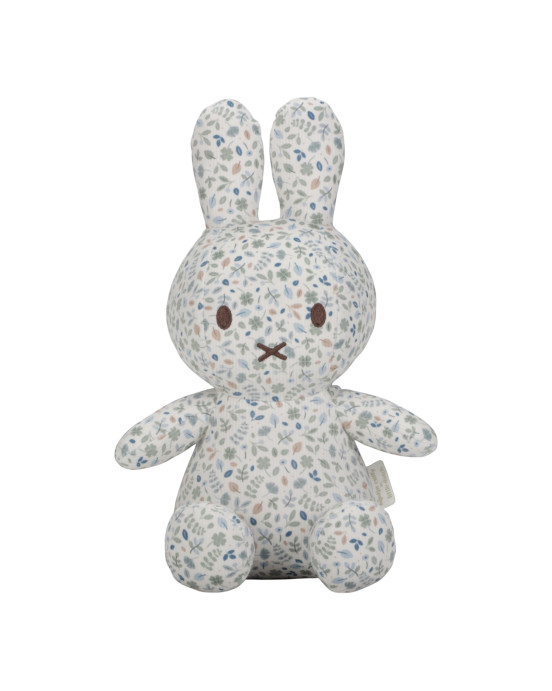 LITTLE DUTCH. Υφασμάτινο κουκλάκι Miffy Lucky Leaves all over 30εκ. GRS