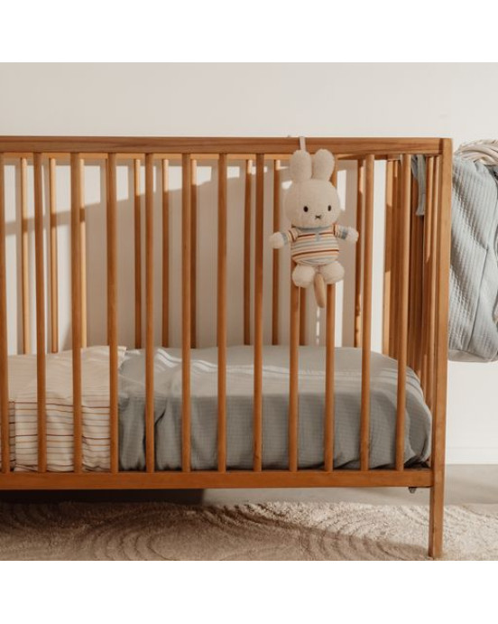 LITTLE DUTCH. Υφασμάτινο μουσικό κουκλάκι Miffy Vintage Sunny Stripes