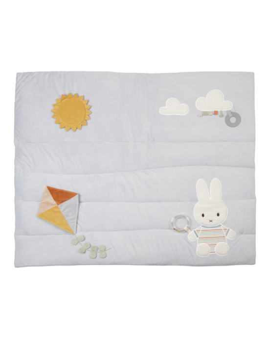LITTLE DUTCH. Υφασμάτινο στρώμα δραστηριοτήτων Miffy Vintage Sunny Stripes