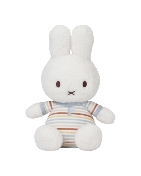 LITTLE DUTCH. Υφασμάτινη κούκλα Miffy Vintage Sunny Stripes 60cm