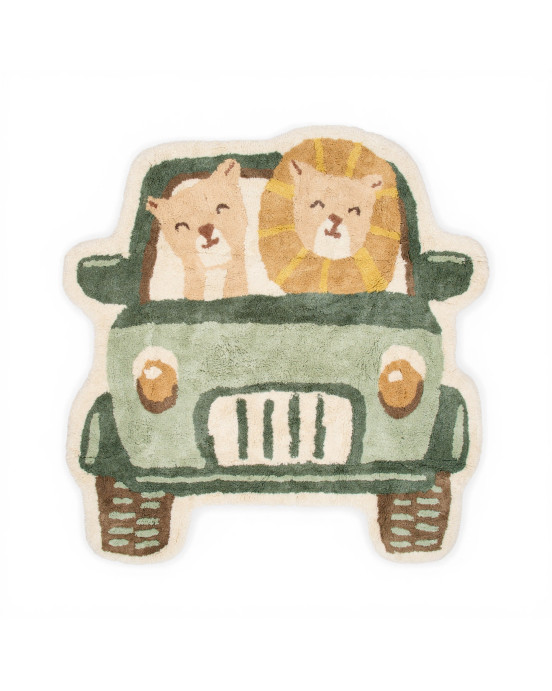 LITTLE DUTCH. Χαλί δωματίου Safari Jeep 108x110