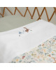 LITTLE DUTCH. Σεντόνι με κέντημα Mushrooms 110x140
