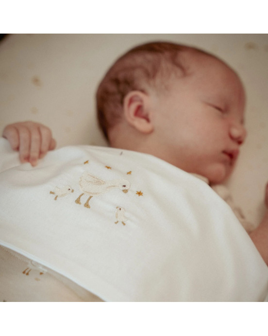 LITTLE DUTCH. Σεντόνι με κέντημα Little Goose 110x140