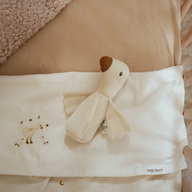 LITTLE DUTCH. Σεντόνι με κέντημα Little Goose 110x140