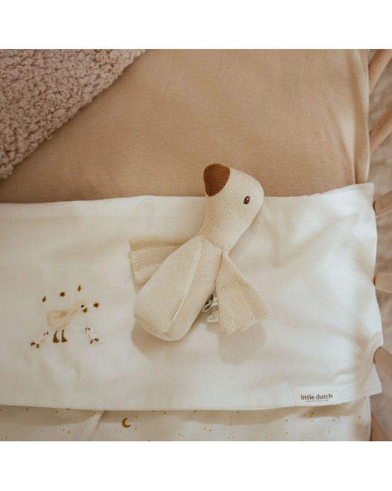 LITTLE DUTCH. Σεντόνι με κέντημα Little Goose 110x140