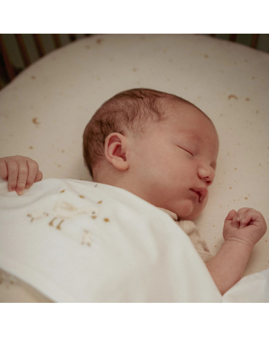 LITTLE DUTCH. Σεντόνι με λάστιχο Moon & Stars 70x140/150