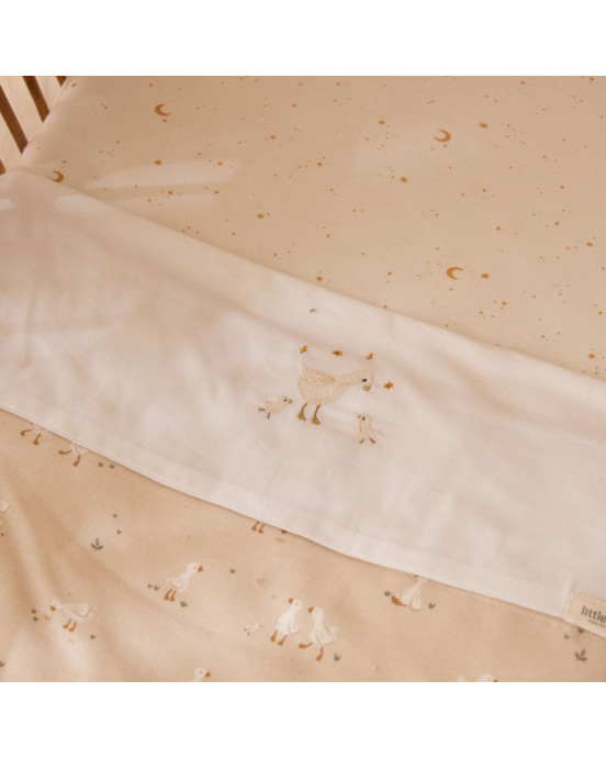 LITTLE DUTCH. Σεντόνι με λάστιχο Moon & Stars 70x140/150