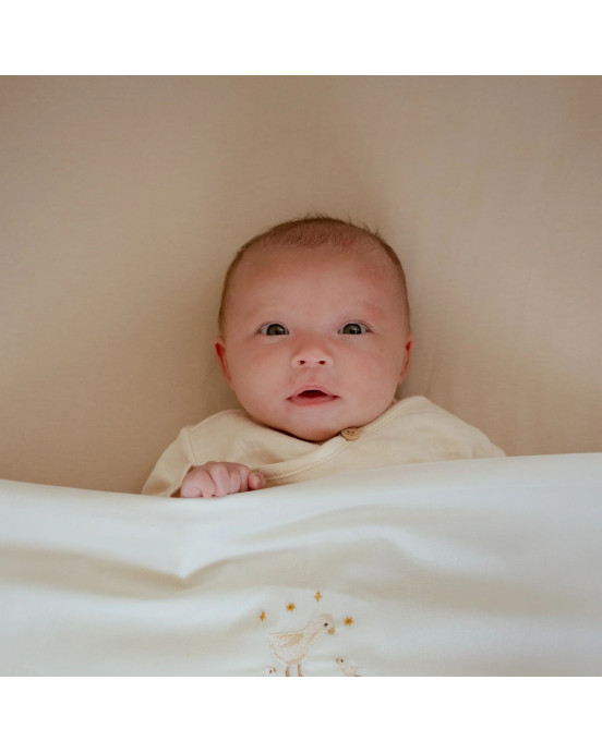 LITTLE DUTCH. Σεντόνι με λάστιχο Pure Soft Beige 60x120