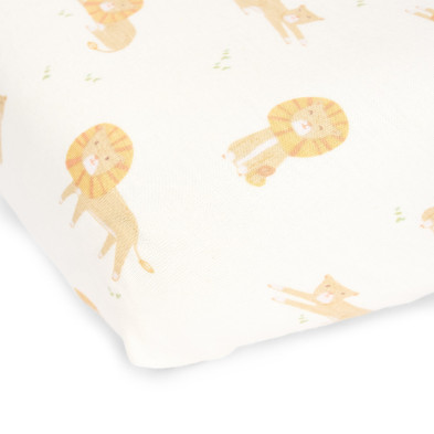 LITTLE DUTCH. Σεντόνι με λάστιχο Safari Leo 60x120
