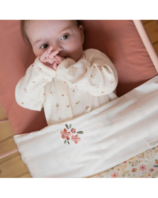 LITTLE DUTCH. Σεντόνι με λάστιχο Pure Pink Blush 60x120