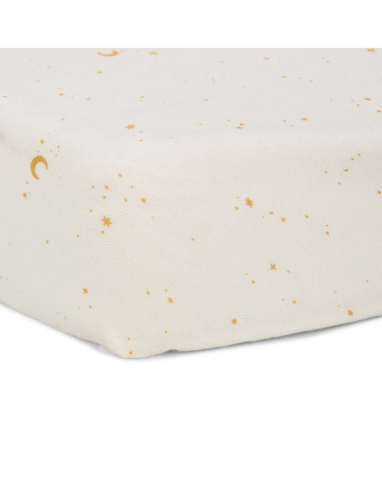 LITTLE DUTCH. Σεντόνι με λάστιχο Moon & Stars 60x120