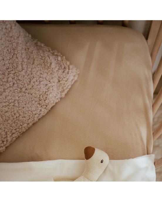 LITTLE DUTCH. Σεντόνι με λάστιχο Pure Soft Beige 40x80