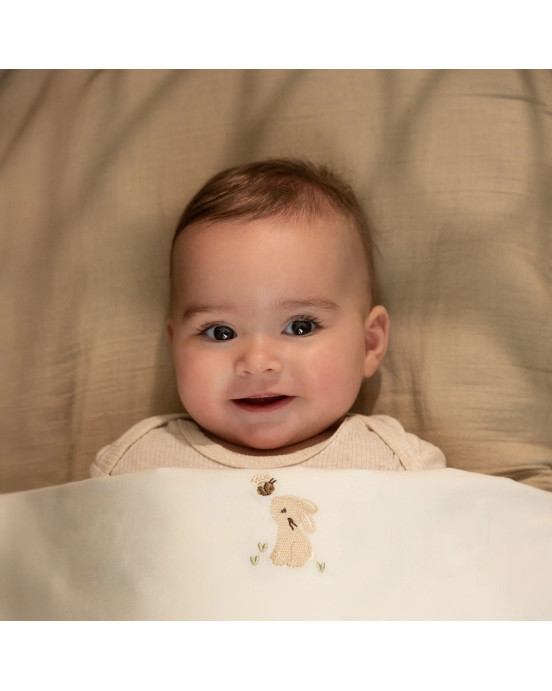 LITTLE DUTCH. Σεντόνι με λάστιχο Pure Soft Beige 40x80