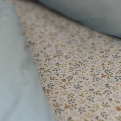 LITTLE DUTCH. Παπλωματοθήκη και μαξιλαροθήκη Forest Wonders 140x200 + 60x70