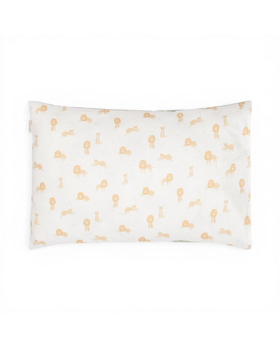 LITTLE DUTCH. Παπλωματοθήκη και μαξιλαροθήκη Safari Leo 140x200 + 60x70