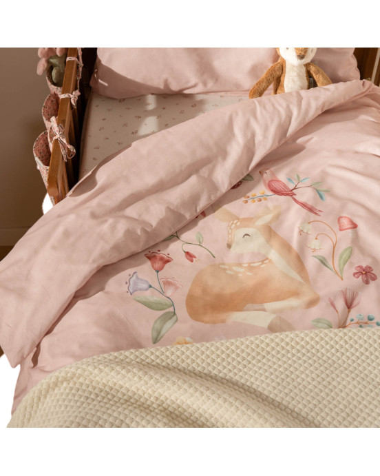 LITTLE DUTCH. Παπλωματοθήκη και μαξιλαροθήκη Blossom 140x200 + 60x70