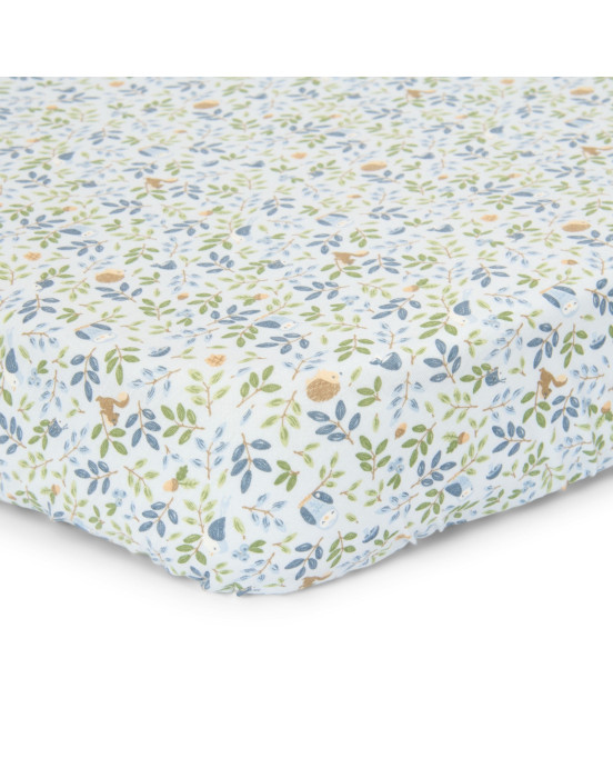 LITTLE DUTCH. Σεντόνι με λάστιχο Forest Adventure 90x200