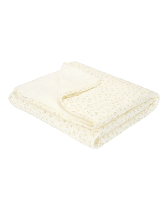 LITTLE DUTCH. Κουβέρτα Blueberry Leaves 110x140