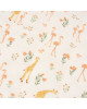 LITTLE DUTCH. Κουβέρτα καπιτονέ Blooming Safari 70x100
