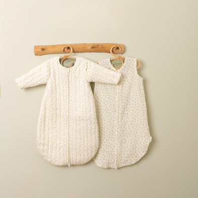 LITTLE DUTCH. Υπνόσακος καλοκαιρινός από μουσελίνα Blueberry Leaves 70εκ