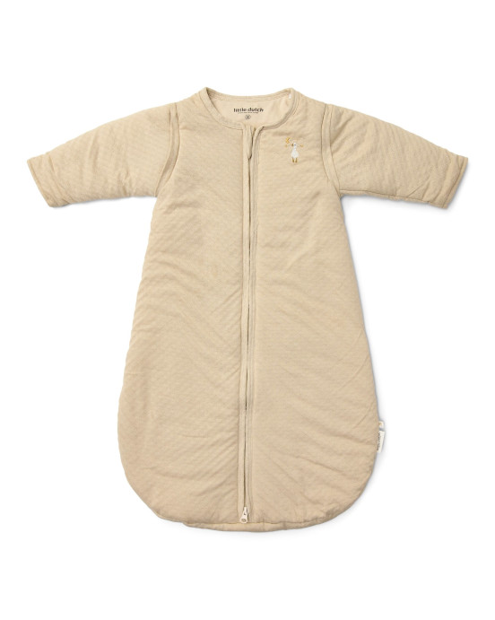 LITTLE DUTCH. Υπνόσακος χειμερινός ζακάρ Soft Beige 70εκ.