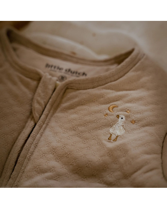 LITTLE DUTCH. Υπνόσακος χειμερινός ζακάρ Soft Beige 70εκ.